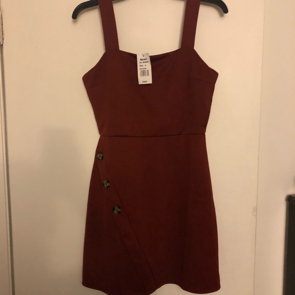 Derek heart Skater style tank dress with buttons